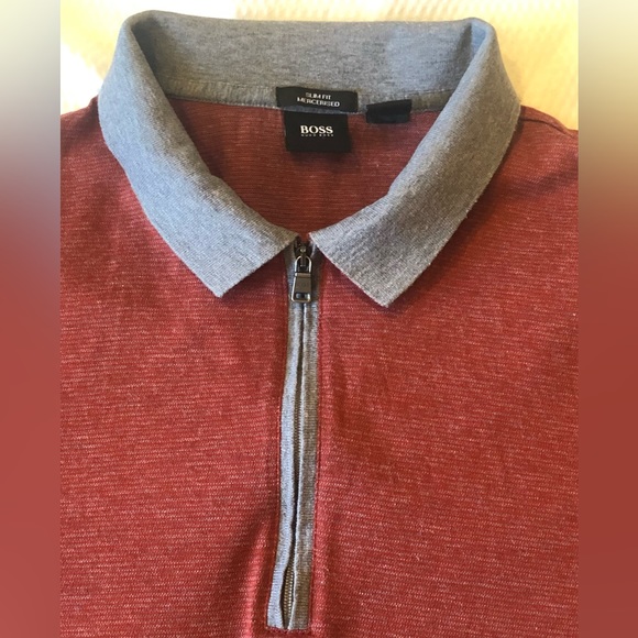 Boss by Hugo Boss Polo T-Shirt, size Medium, slim fit, stretch - Picture 3 of 10